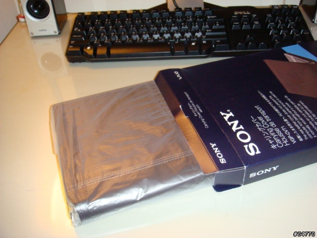 [簡單分享]SONY VAIO VGP-CVT1 夾式攜行皮套 For VAIO TZ 系列