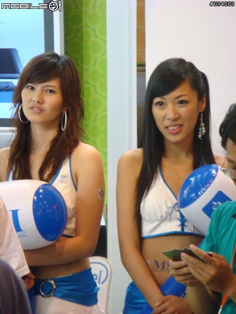 一場追逐一場Show，2007 Computex ShowGirl制霸[不是圖多，是圖超多]