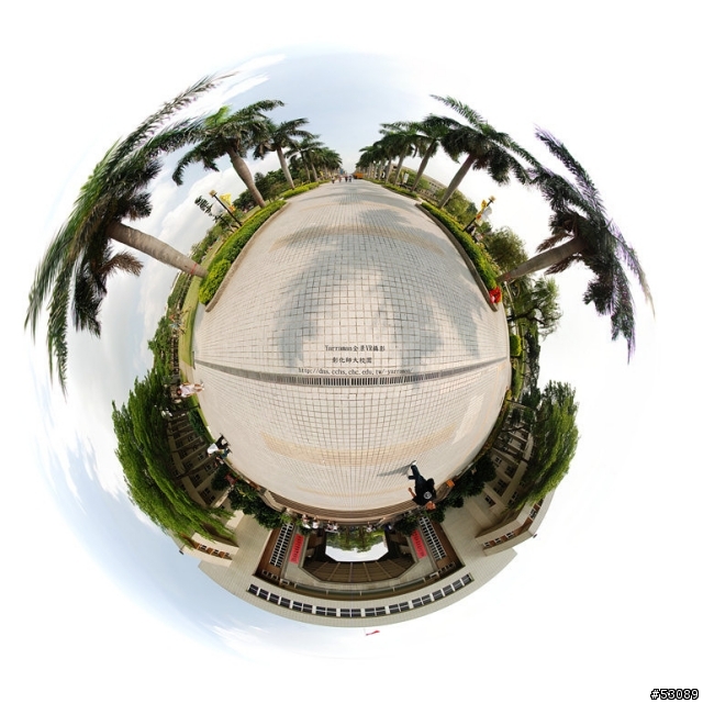 Pano2QTVR軟體之蟲視圖簡易教學