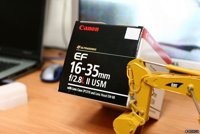 [開箱]新購canon EF 16-35 F2.8L USM II