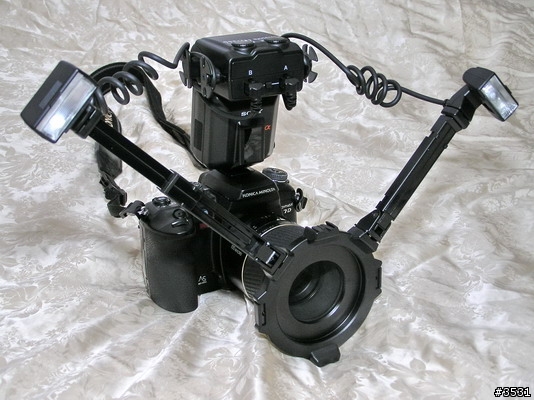 [測試分享]Sony 微距雙頭閃燈 HVL-MT24AM 及 Raynox CM-3500 微距探索鏡組