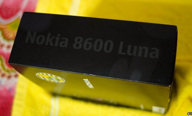 [美麗的月神Nokia 8600 Luna] 敗家心得報告