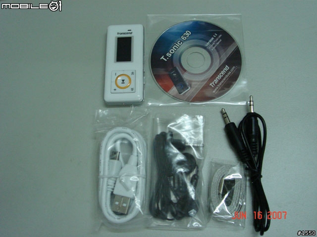 [分享] 創見 T.Sonic 630 MP3 隨身聽 (2GB 版本) [圖很多]