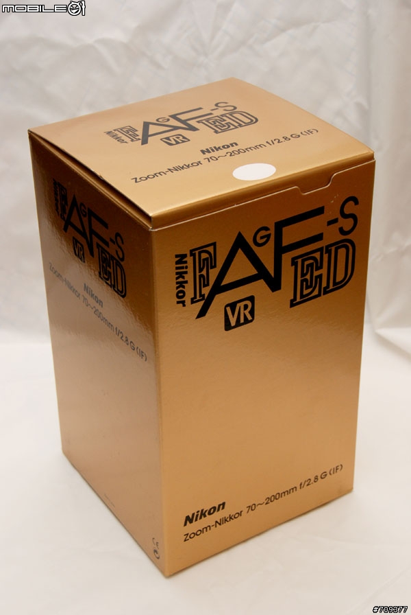 [開箱分享]Nikon AF-S VR 70-200mm F2.8 G ED IF