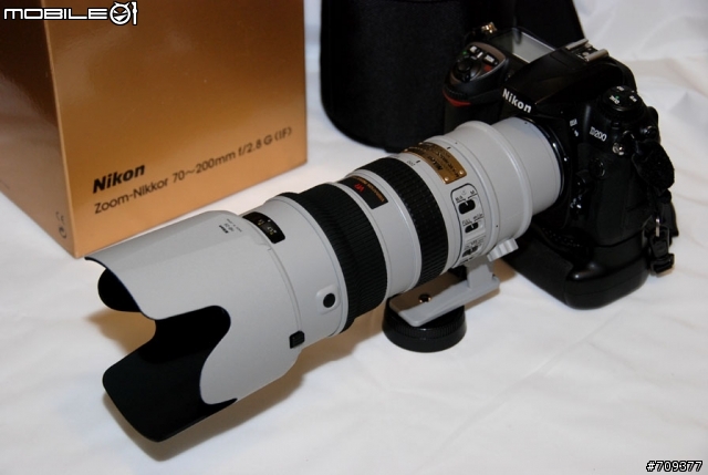 [開箱分享]Nikon AF-S VR 70-200mm F2.8 G ED IF