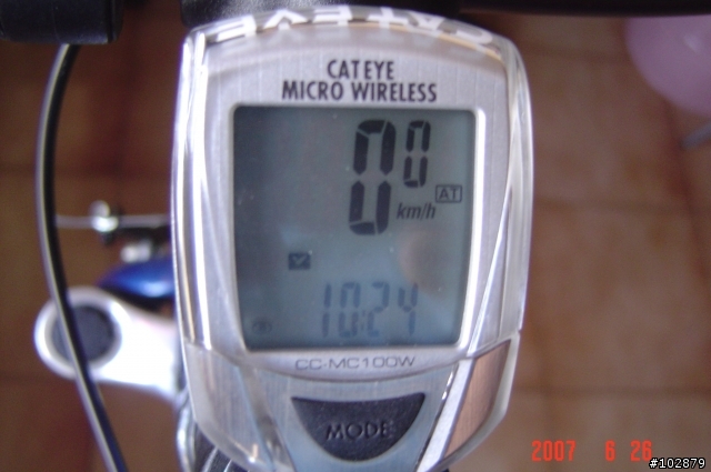 我的無線碼錶MC100W[圖文]