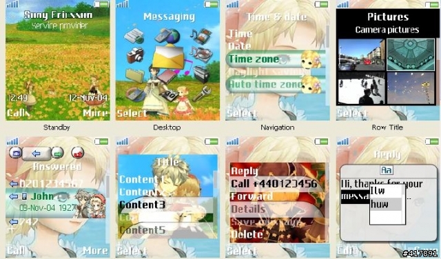 [w810i] 史上最萌的遊戲  信賴鈴音～蕭邦之夢～
