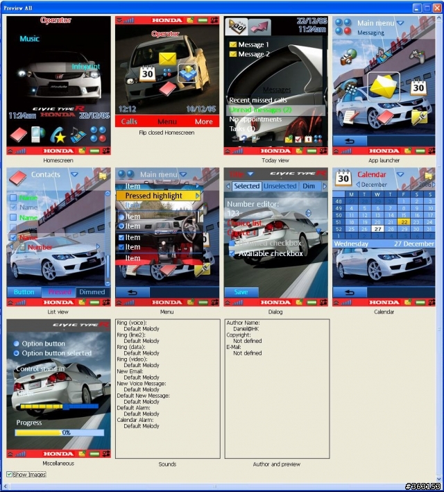 [P990] 改良後重新發佈 Honda Civic Type R 主題