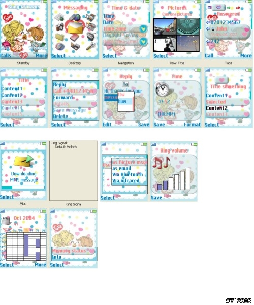 [K750i]新手做的主題~6/11楓之谷主題更新