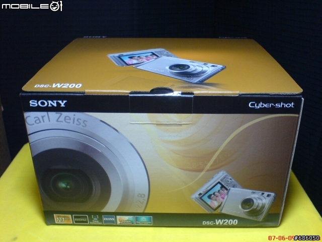 [開箱文]SONY DSC-W200
