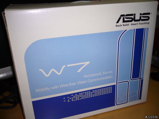 [分享]關於ASUS W7s的溫度問題+補上簡單開箱文