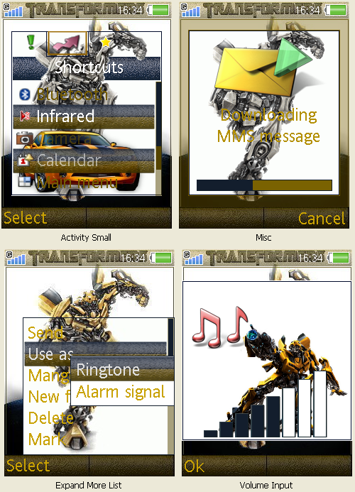 [K810/S500]Bumblebee變型金剛"大黃蜂"