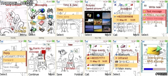 [動畫主題 k800i] 上班不爽打老闆系列 (杯子篇)