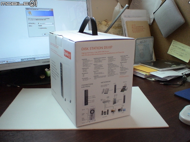 [分享] Synology DS107 網路伺服器 測試 [PartI - 開箱篇]