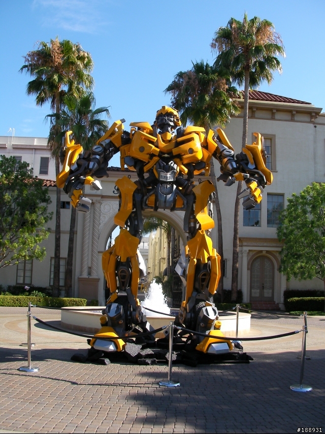 變形金剛大黃蜂 Real Size...