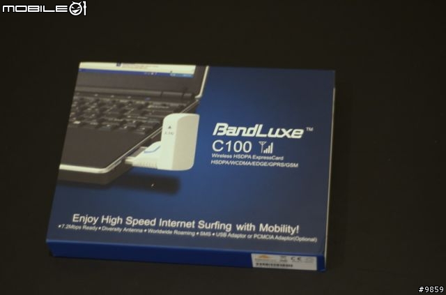 MacBook Pro 3G上網的新選擇（Bandluxe C100）
