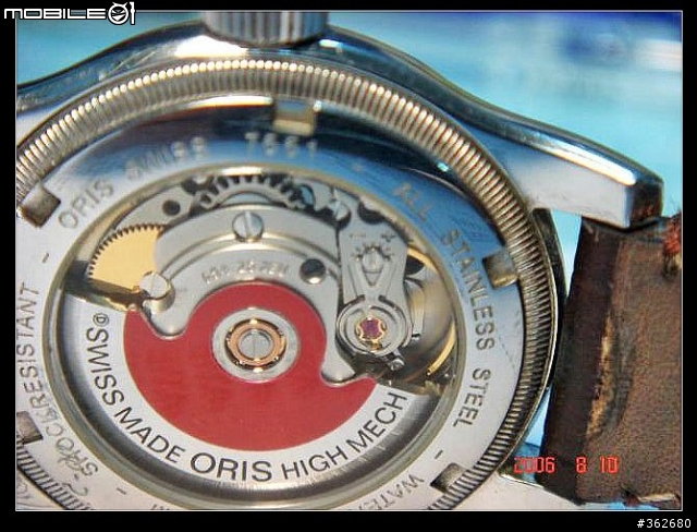 [分享] 我的第一支機械錶「oris 大錶冠指針式日期錶」