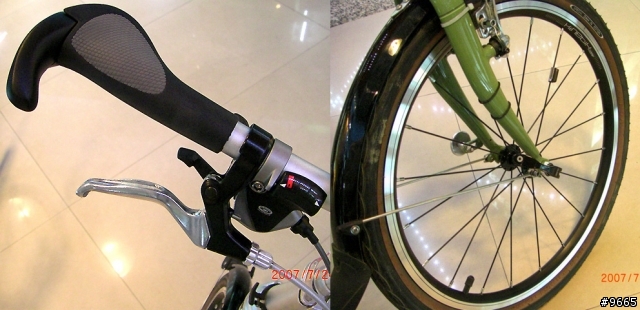 [分享]Dahon D7大改雙盤18速, 換P8輪組.