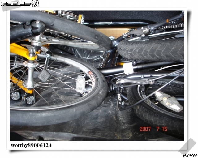 [分享]DAHON SPEED P8 + KHS F20-T2 塞入行李箱折疊示範 (CIVIC 8)
