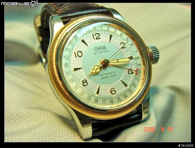 [分享] 我的第一支機械錶「oris 大錶冠指針式日期錶」