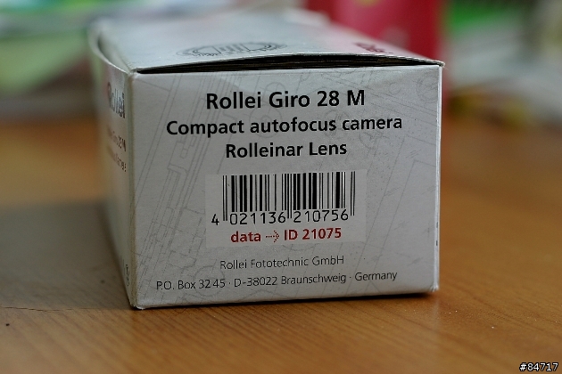 [分享] Rollei Giro 28 M 輕便型相機開箱照