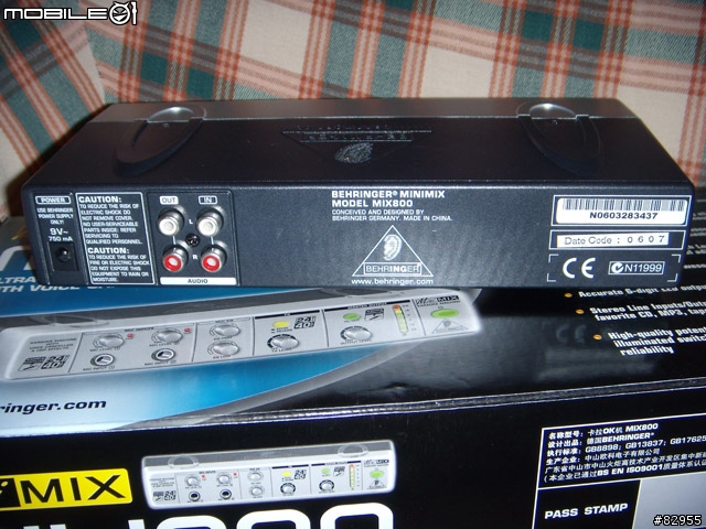 [開箱照片] 好用的 Behringer mix800  KTV電腦專用機
