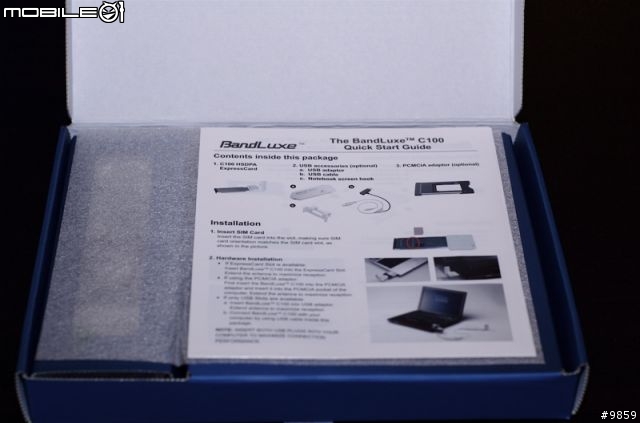 MacBook Pro 3G上網的新選擇（Bandluxe C100）