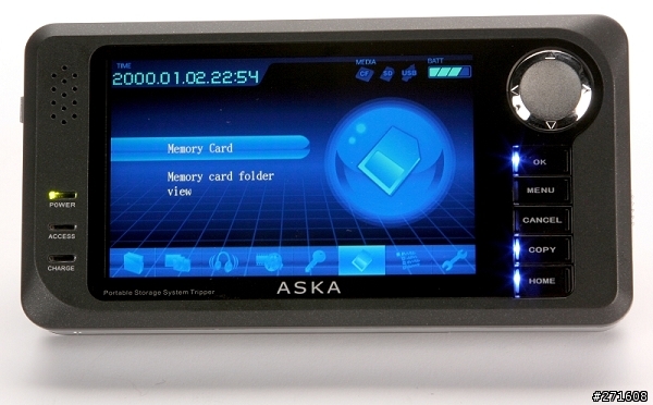 [開箱文]超值的光影紀錄工具─Aska TripperV 40G行動相本