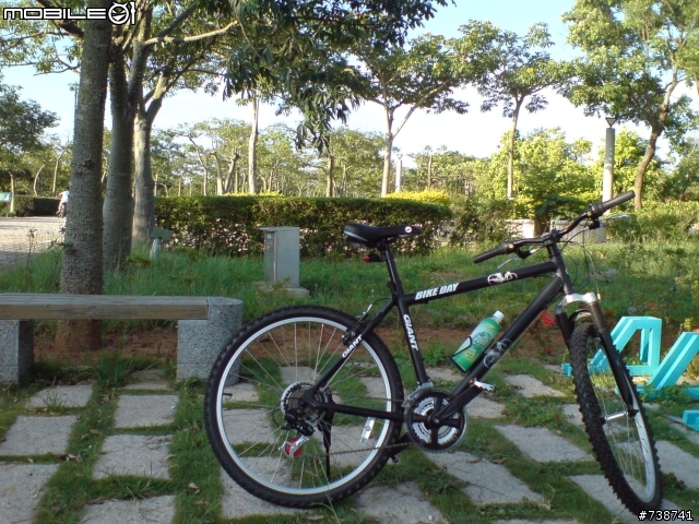 【台中都會公園】７／２１大熱天一個人的BIKE DAY