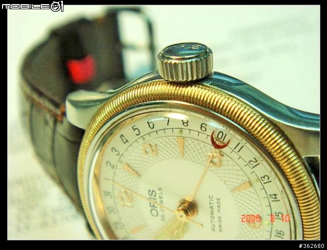 [分享] 我的第一支機械錶「oris 大錶冠指針式日期錶」