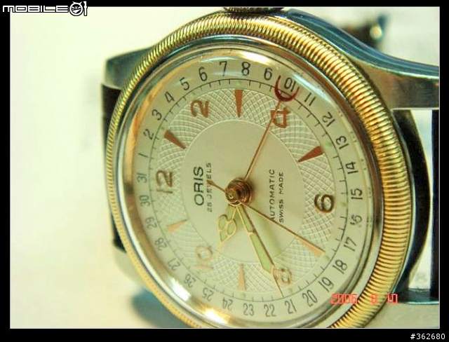 [分享] 我的第一支機械錶「oris 大錶冠指針式日期錶」