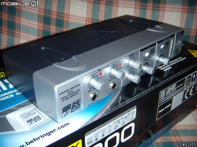 [開箱照片] 好用的 Behringer mix800  KTV電腦專用機