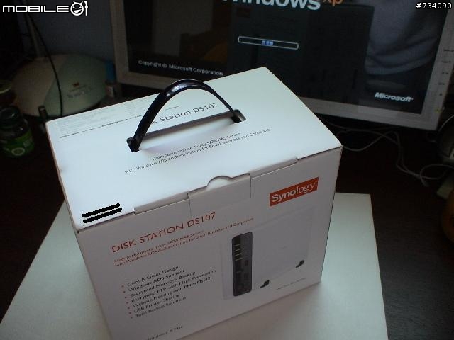 [分享] Synology DS107 網路伺服器 測試 [PartI - 開箱篇]