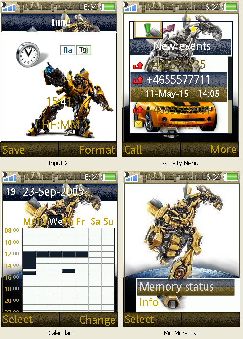 [K810/S500]Bumblebee變型金剛"大黃蜂"