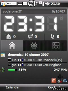 HTC Touch 個 Today Home 套件, WM6 機全試可用! (中文版)