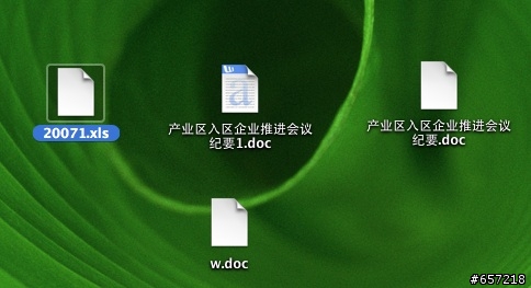 關於office2004文檔的顯示圖標