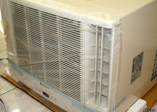 日立的窗型變頻 RA-25PL 開箱分享 (7/9 簡單耗電測試在10樓)