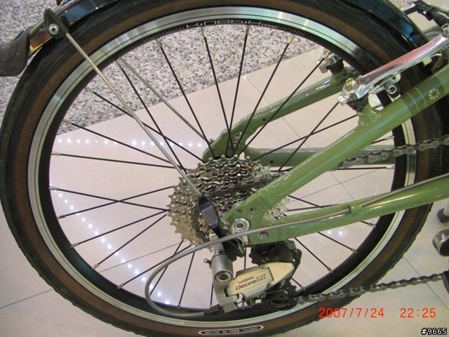 [分享]Dahon D7大改雙盤18速, 換P8輪組.