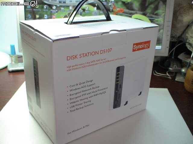 [分享] Synology DS107 網路伺服器 測試 [PartI - 開箱篇]