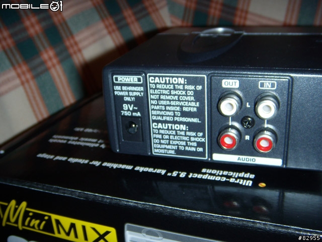[開箱照片] 好用的 Behringer mix800  KTV電腦專用機