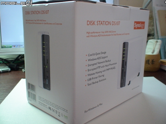 [分享] Synology DS107 網路伺服器 測試 [PartI - 開箱篇]