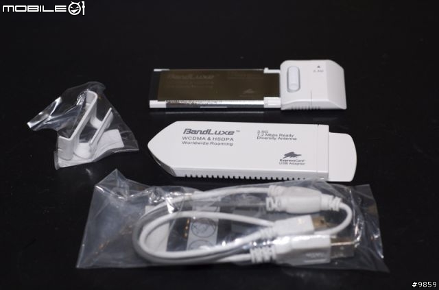MacBook Pro 3G上網的新選擇（Bandluxe C100）
