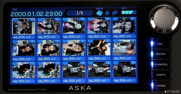 [開箱文]超值的光影紀錄工具─Aska TripperV 40G行動相本