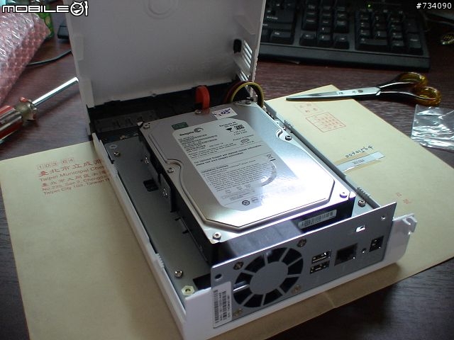 [分享] Synology DS107 網路伺服器 測試 [PartII - 裝機篇]