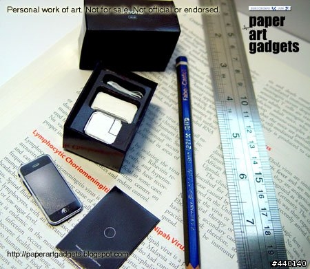 [可愛] Mini iPhone 紙模型