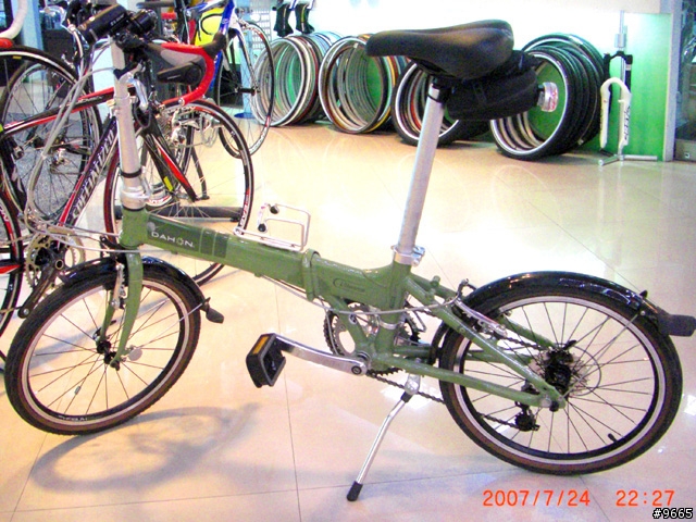 [分享]Dahon D7大改雙盤18速, 換P8輪組.