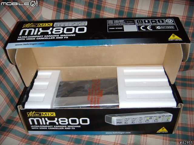 [開箱照片] 好用的 Behringer mix800  KTV電腦專用機
