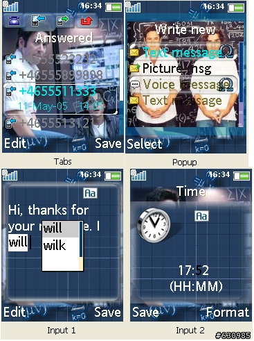 [k610i] 數字搜查線(NUMB3RS)主題...超冷門哦~