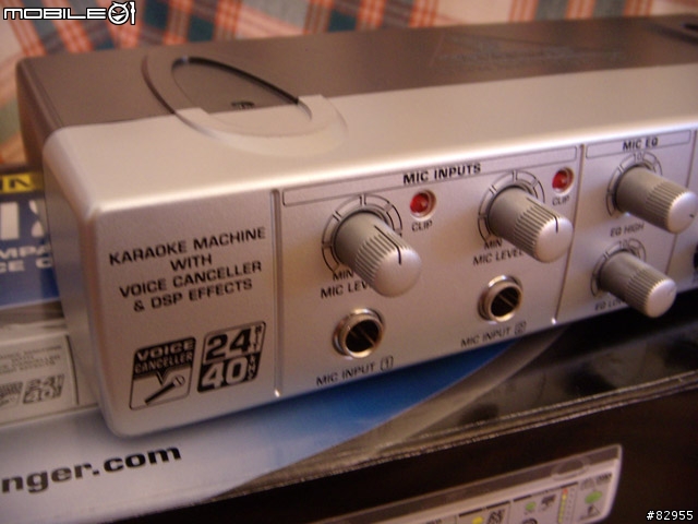 [開箱照片] 好用的 Behringer mix800  KTV電腦專用機