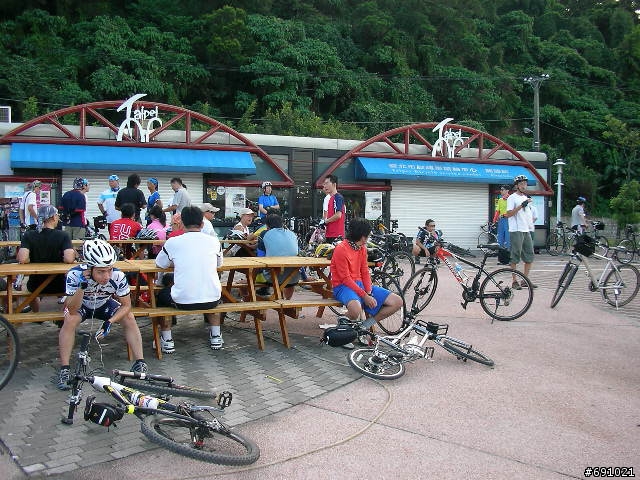 第一次挑戰三重至八拉卡公路,陡波實照,也流了一點血.